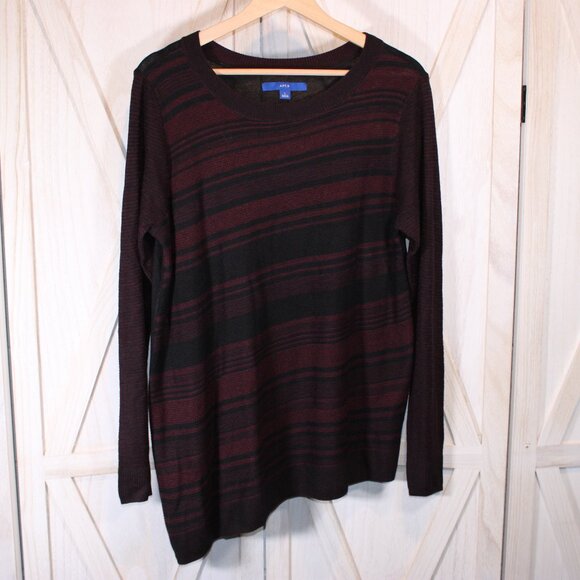 Apt. 9 Sweaters - Apt. 9 Asymmetrical Pullover Sweater Size L